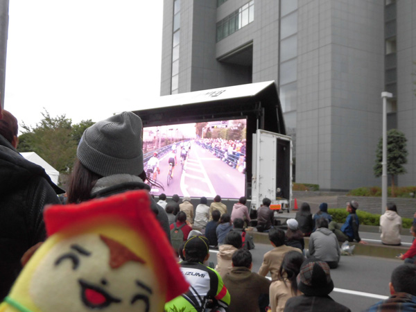 特設画面での観戦