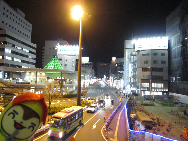 高崎駅西口イルミネーション