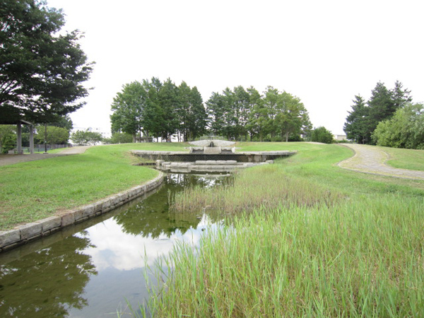 七里総合公園内の水場