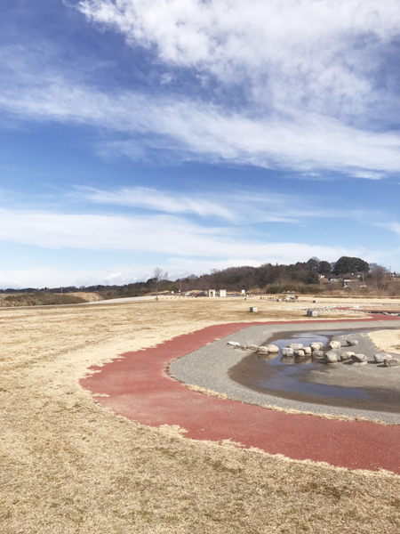 水辺プラザ公園内